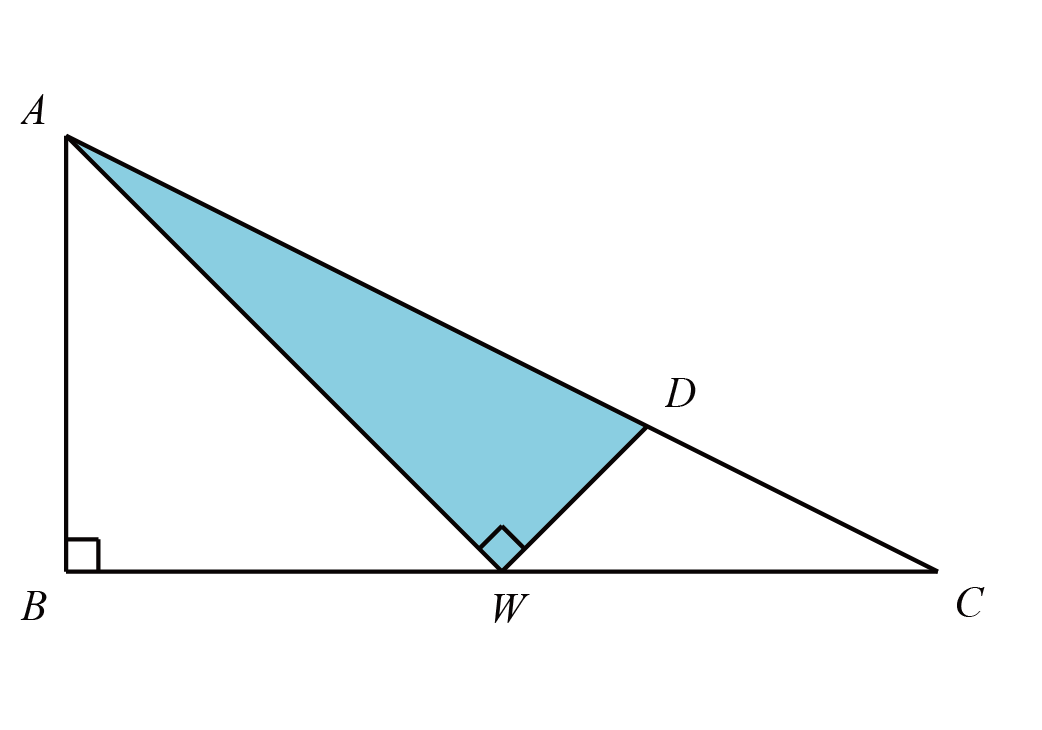 【小奥】问题41 求直角三角形内阴影部分的面积-邱福星的教学页面