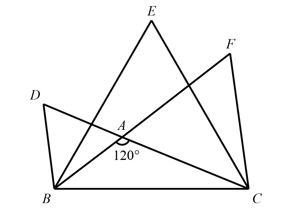 【小奥】问题76 三角弦图求面积（2023日奥赛）-邱福星的教学页面