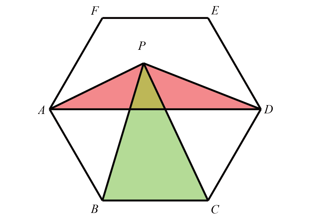 【小奥】问题36 正六边形求面积-邱福星的教学页面